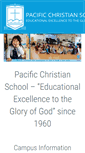 Mobile Screenshot of pacificchristian.ca